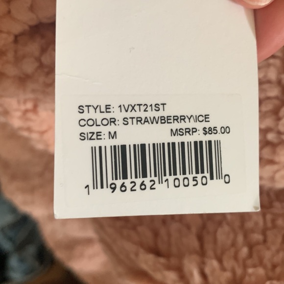 Half Zip Teddy Sweatshirt - Picture 5 of 5